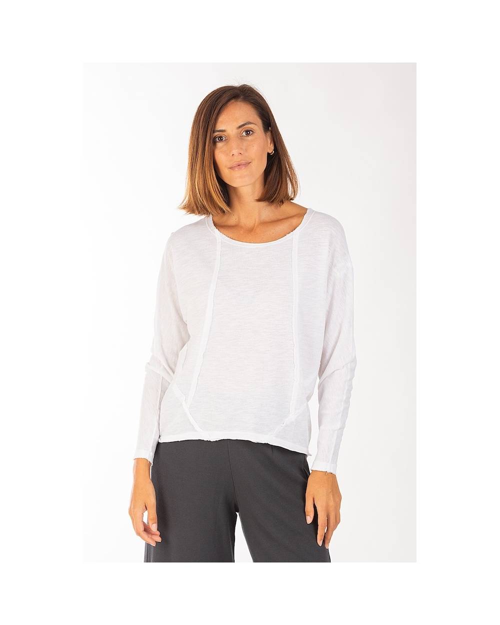 Camiseta informal blanca