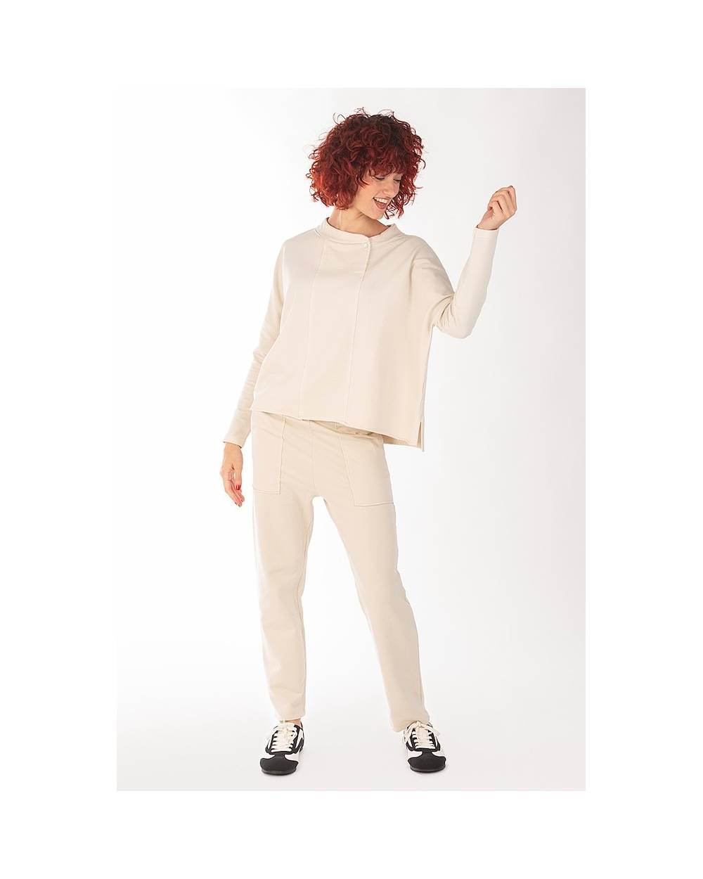 Pantalons blancs de dona