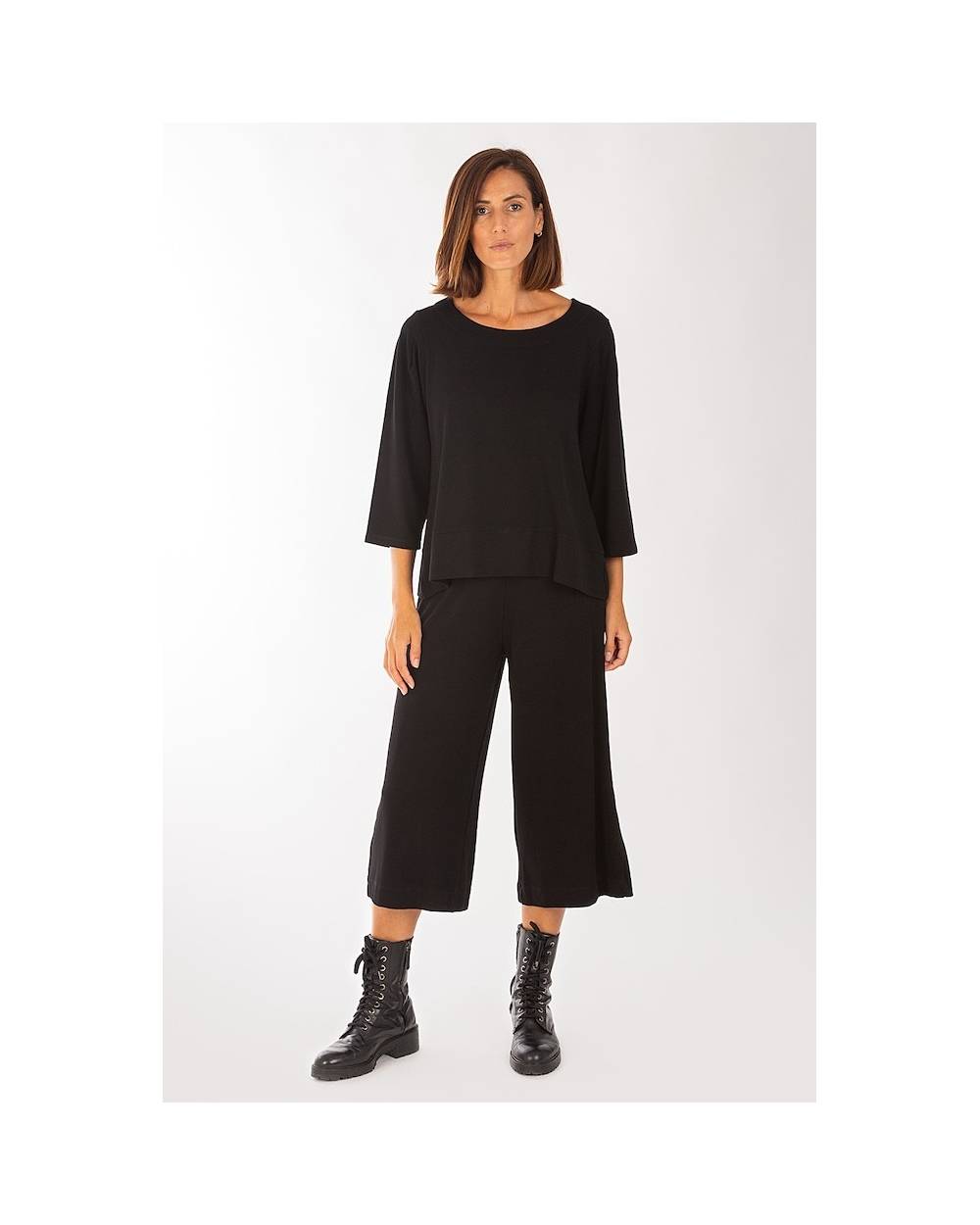 pantalon tobillero negro